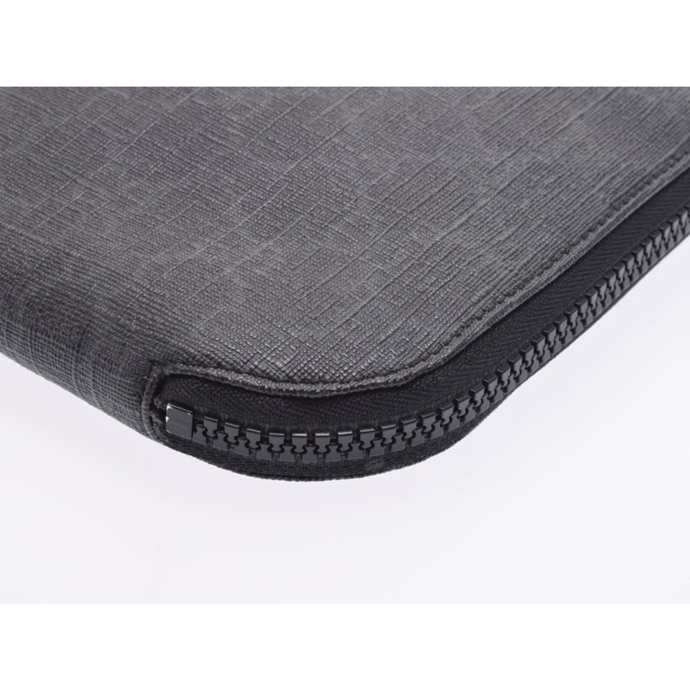 Gucci Black Gg Pattern Case Document Leather - image 5